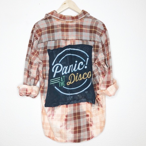 🕺 Panic! At the Disco Grunge Band Flannel